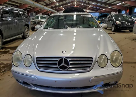 2002 Mercedes-Benz Cl 500 z USA, uszkodzony, nr VIN WDBPJ75J82A022734